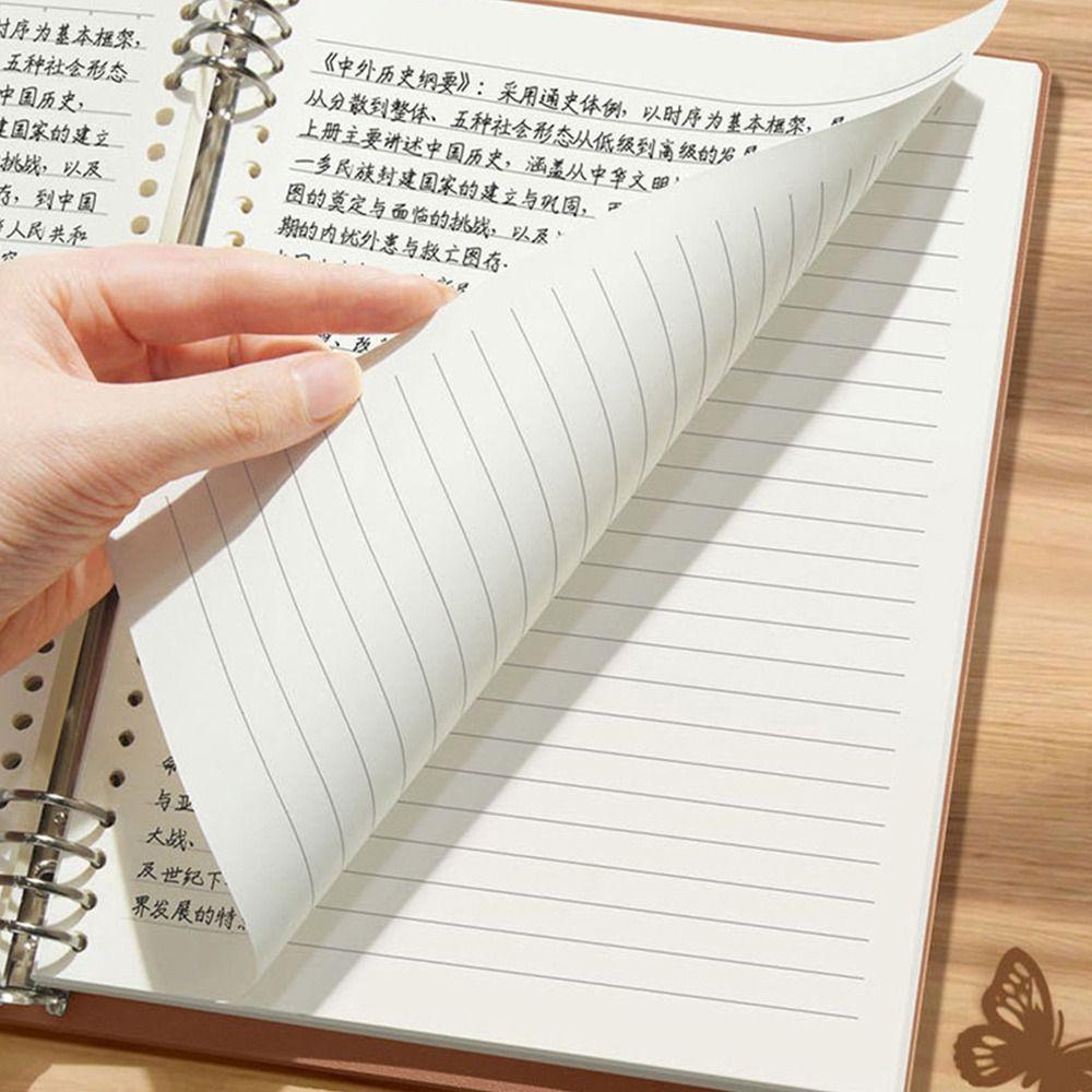 Detachable Notepad Refillable Binder Diary Book Simple Loose-leaf Notebook  School Office