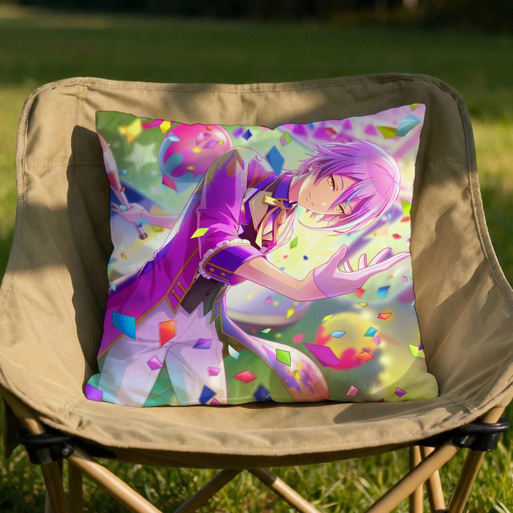 KKamishiro Rui Cushion Cover Soft Reversible Durable Pillow Cover MultiScene Use for Home Car Daily Comfort