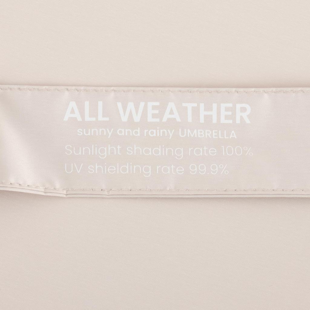 Long 65cm X Pink Umbe+ Light-Blocking Jump-Style Umbrella, 8R, Beige, 502-65J