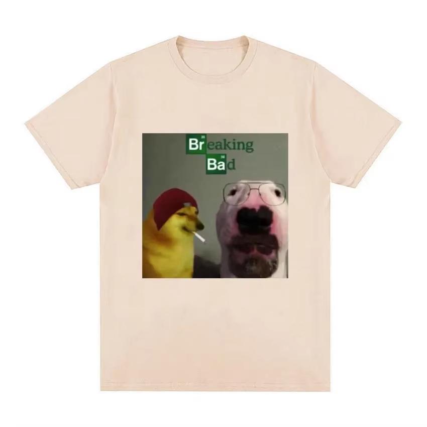 Popular Breaking Bad Printed Tshirt Suitable for Both Unisex and Women Made of Pure Cotton for Comfort in Summer