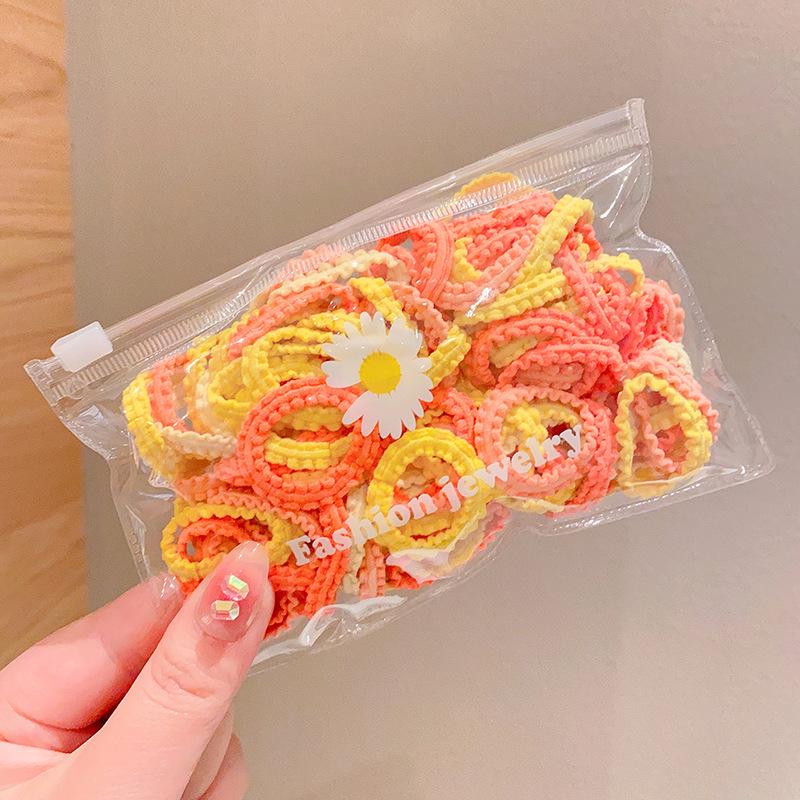 Резинки для волос для девочек из высокоэластичной ткани, не повреждающие волосы - Резинки и аксессуары для детей и младенцев