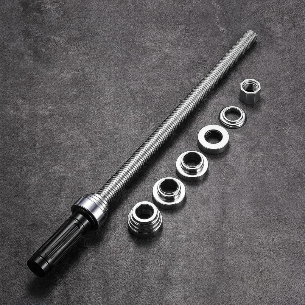Screw Press Tool 45 Steel for Workshop Repair, EV Mechanics