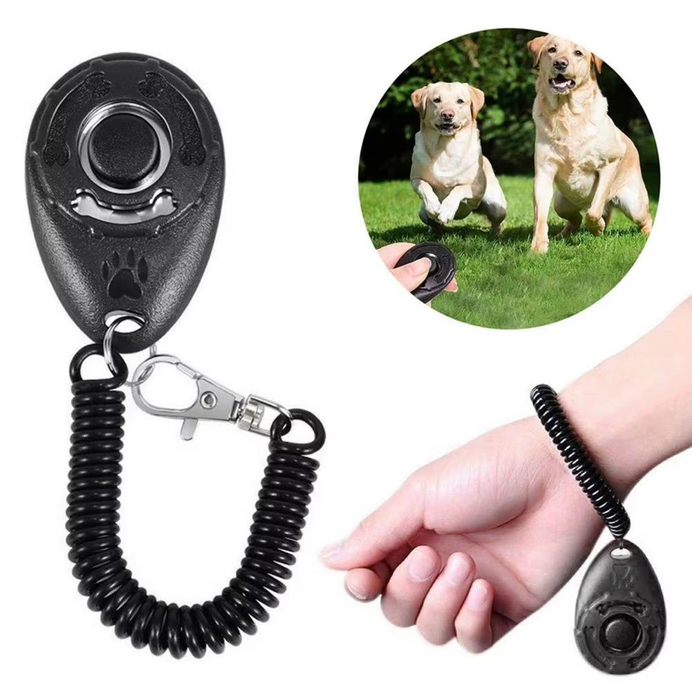 Pet Training Clicker With Wrist Strap - Dog Training Clickers Dog Specific Training Dog Horn Trainer Easy To Carry Pet Supplies