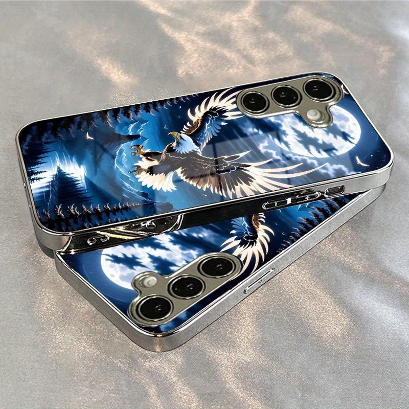Гальванизированный золотой новый чехол для телефона для Samsung Galaxy S26 Ultra S25 Plus S24 S23 S22 fe закаленное стекло Художественные текстурные узоры