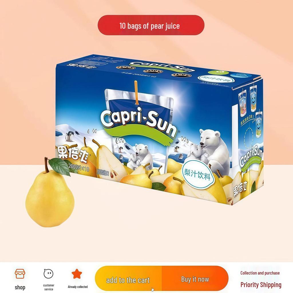 Импортная фруктовая польза: Сок для детей Little Monster Natural Freshly Squeezed 200 мл виноград, груша и апельсин