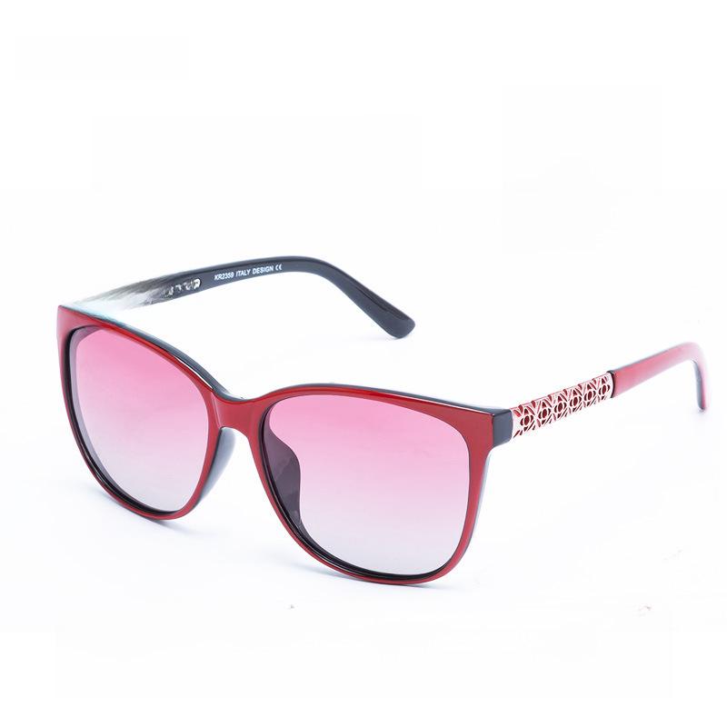 Cat-Eye TR Memory Frame Polarized Women's Sunglasses