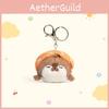 Soft Sushi Otter Plush Toy Keychain For Bag Decor Gift For Enthusiasts Animal
