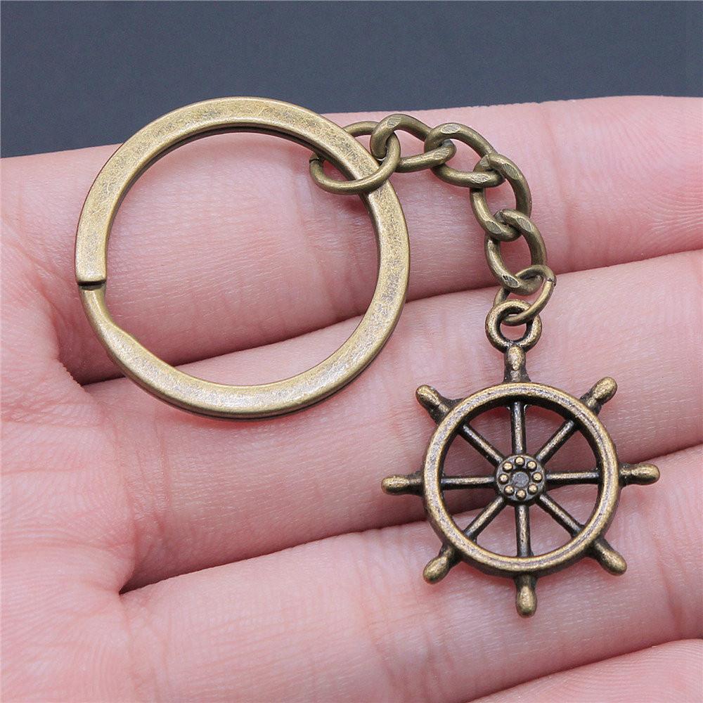 Инструменты Gear Киберпанк Брелок Мужские украшения День матери Оригинальные художественные принадлежности