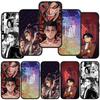 Чехол для телефона Samsung Galaxy S25 S24 S23 iPhone 16 15 Xiaomi Redmi Note 14 13 12 16E X 11 Pro Max OPPO Moto Huawei Cartoon Levi Attack On Titan Cover