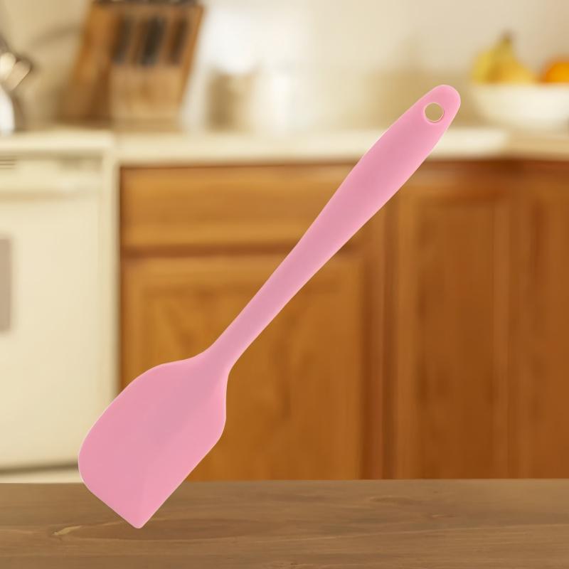 1 piece silicone spatula set - heat-resistant kitchen tool for baking, applying, and scraping - perfect for home, dormitory