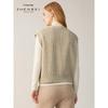 Zhenbei Women's V-Neck Cashmere Vest