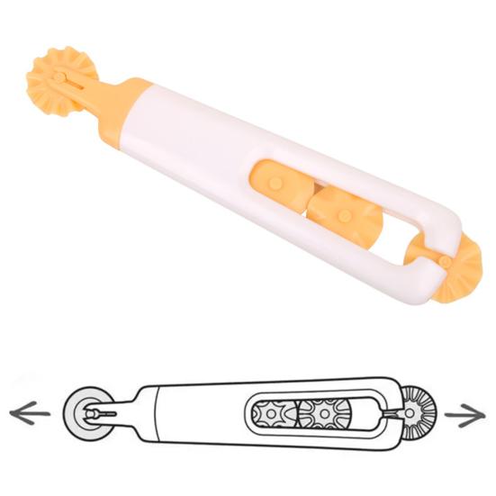 MIT Roller Docker Тесторезка Инструмент Пищевой Без BPA Мини Размер Легкий DIY Волна Резка Теста Инструмент Кухонные Принадлежности