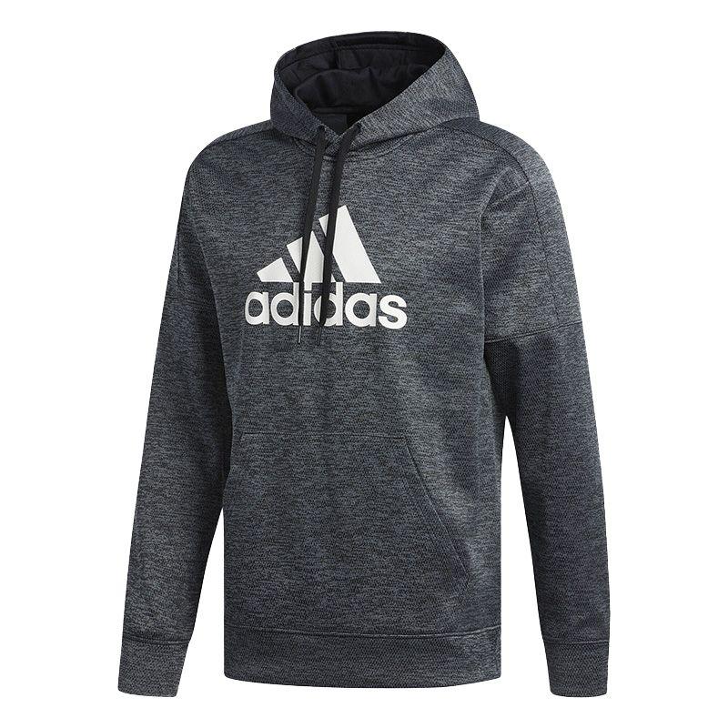 Adidas Sweatshirts Men's Gray Hooded Moderate DU7916