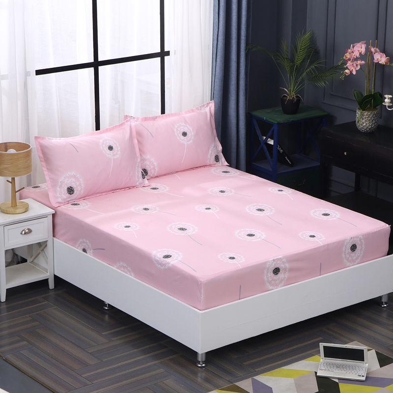 Простыня с принтом, универсальный наматрасник на 360°, двойное покрывало размера «queen-size» и размера «king-size»(без наволочек)