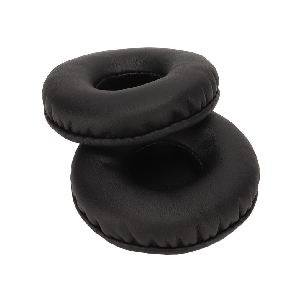 Replacement Earpads Soft Foam Artificial Leather Flexible Universal Ear Cushion Cover for 70mm