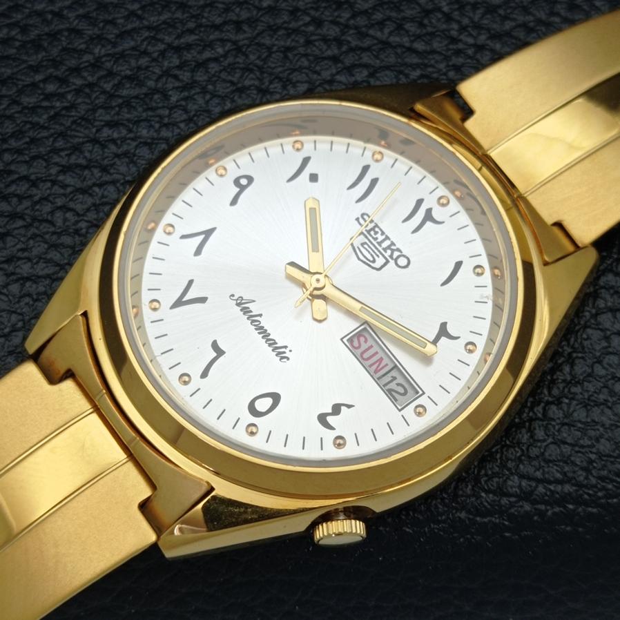 ВОССТАНОВЛЕННЫЕ ВИНТАЖНЫЕ SEIKO 5 AUTO 6309A ЯПОНИЯ МУЖСКИЕ АРАБСКИЕ СЕРЕБРЯНЫЕ ЧАСЫ a425929-2