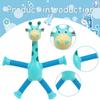 Favors Luminous Gift Educational Stress Release Animal Sucker Toys Giraffe Pop Tubes Sensory Toys