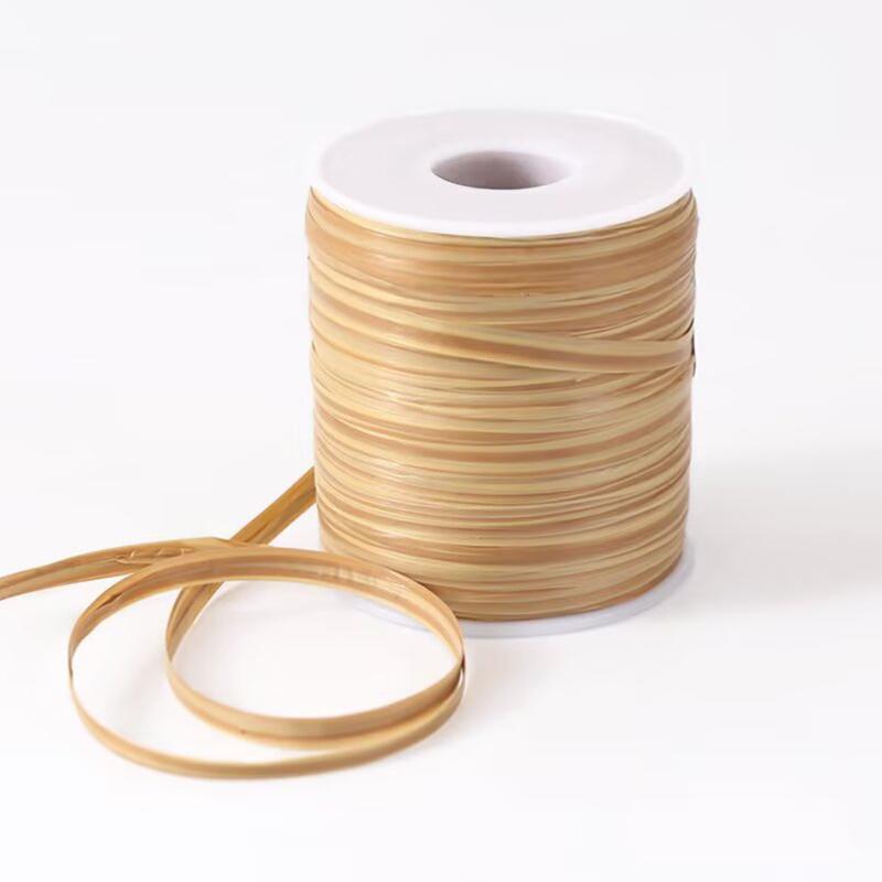 120 м/рулон бумажные нитки ручной работы Лафит хлопок трава нить летняя рафия соломенная пряжа для вязания крючком 50 г