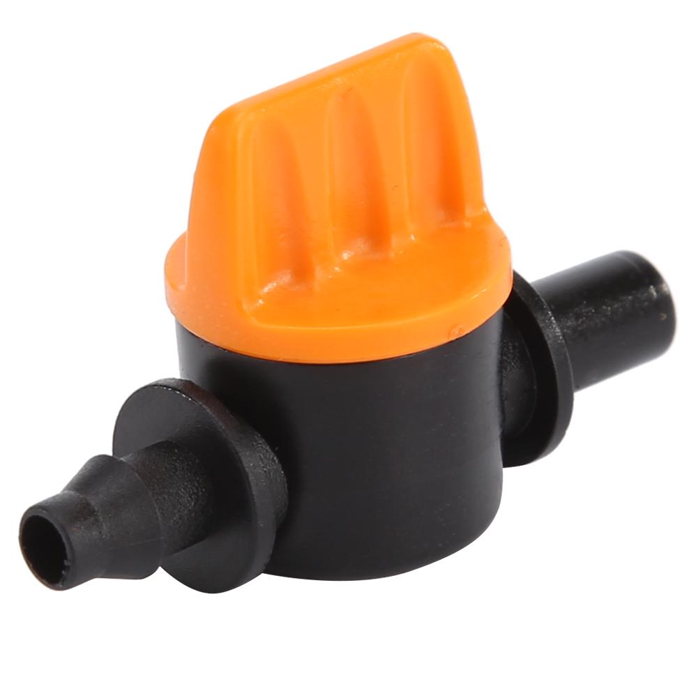 10 шт. 4/7 мм мини-клапаны для полива сада, штуцеры для шланга для воды