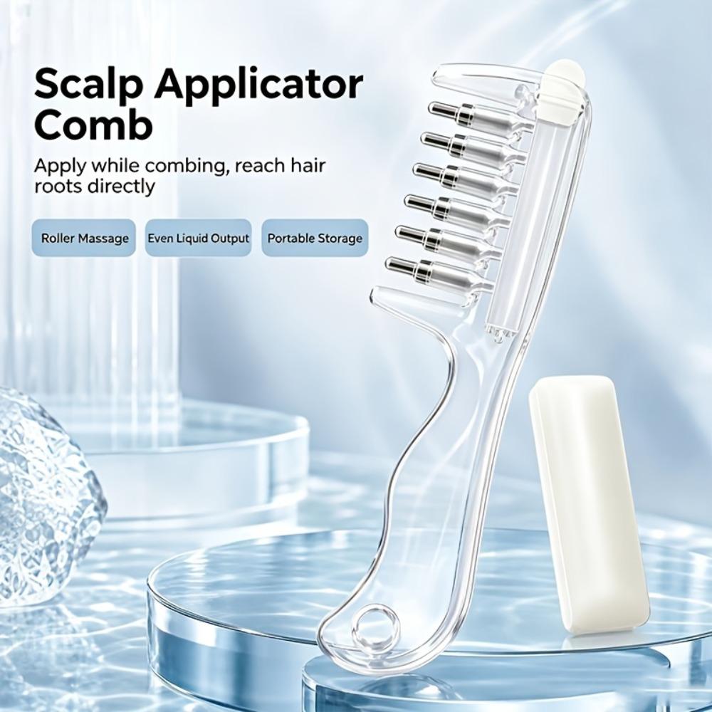 Hair Care Hair Firming Applicator Anti-Frizz Massage Guide Liquid Comb Women