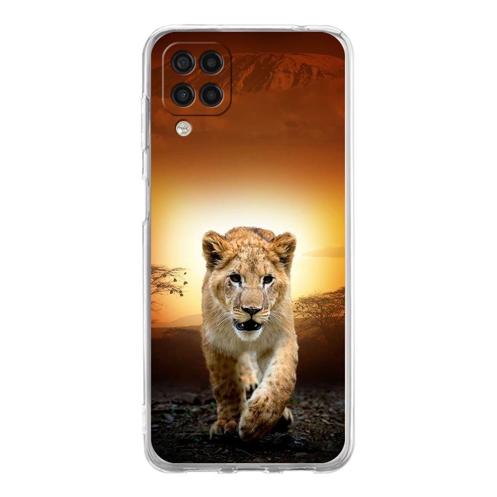 Чехол для телефона с животным Кошка Тигр Лев Для Samsung A13 A23 A33 A53 A73 5G Galaxy A01 A03s A11 A21s A31 A41 A51 A52 A71 M22 M31 Обложка