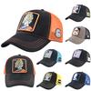 Бейсболки мужские с вышивкой мультфильм аниме ролевая шляпа женские Snapback кепки в стиле хип-хоп сетчатые кепки дальнобойщика