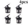 1/4 шт. многоразовый кофейный фильтр-чашка из нержавеющей стали с микросеткой, заполненный капсулами, совместимый с Keurig 2.0 1.0 Mini Plus