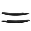 Pair Car Headlight Eyebrows Left Right Glossy Black Modification Replacement for 6 MK6 2008?2012