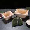 Square Shaped Homemade DIY Wooden Rice Ball Mold Baking Tool Zongzi Maker Rice-Pudding Mould