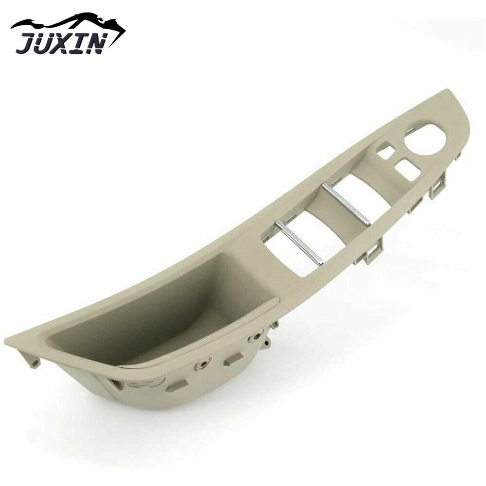 LHD Front Left Inner Door Panel Handle Pull Trim Window Switch Panel Fit For BMW F10 F11 520i 528i