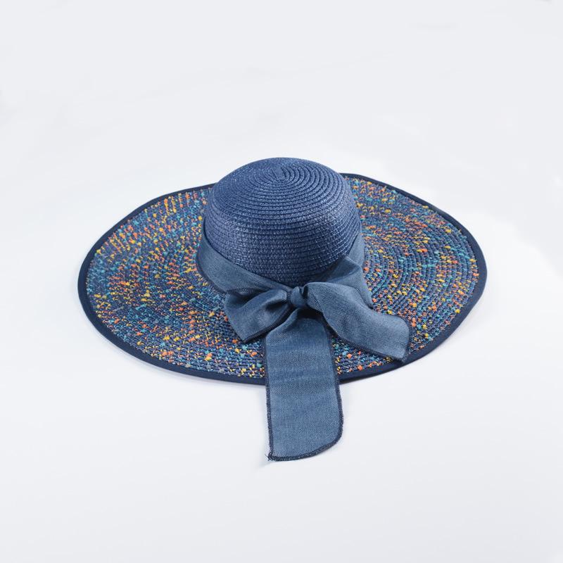 Солнцезащитная широкополая соломенная шляпа - УФ-блокирующая, водостойкая, дышащая, удобная летняя пляжная шляпа для отдыха на море и активного отдыха на свежем воздухе