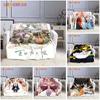Classic Cartoon Natsume Friends Account Blanket Premium Flannel Warmth Soft Plush Sofa Bed Blanket