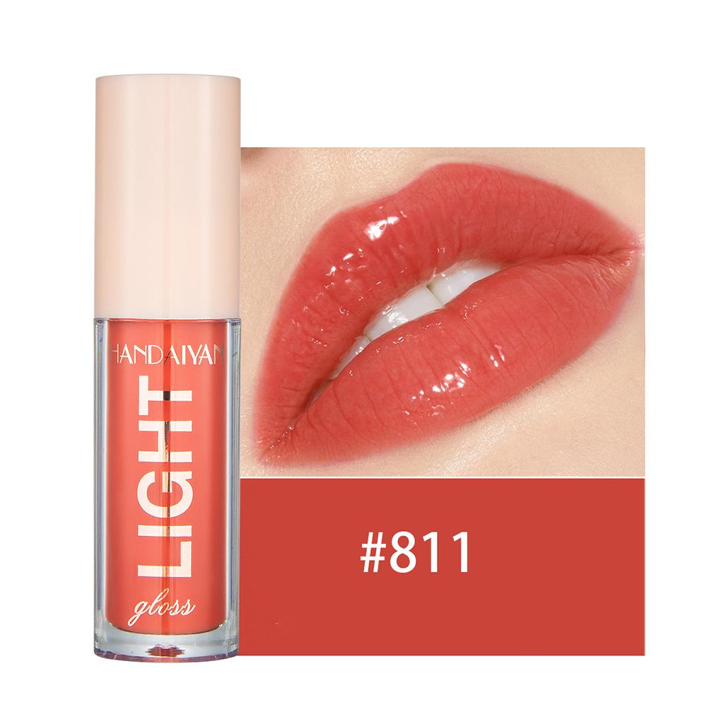 Mirror Water Gloss Liquid Lacquer Glass 12 Colors Moisturizing Pearlescent Lip Gloss Lip Gloss Lip Glaze