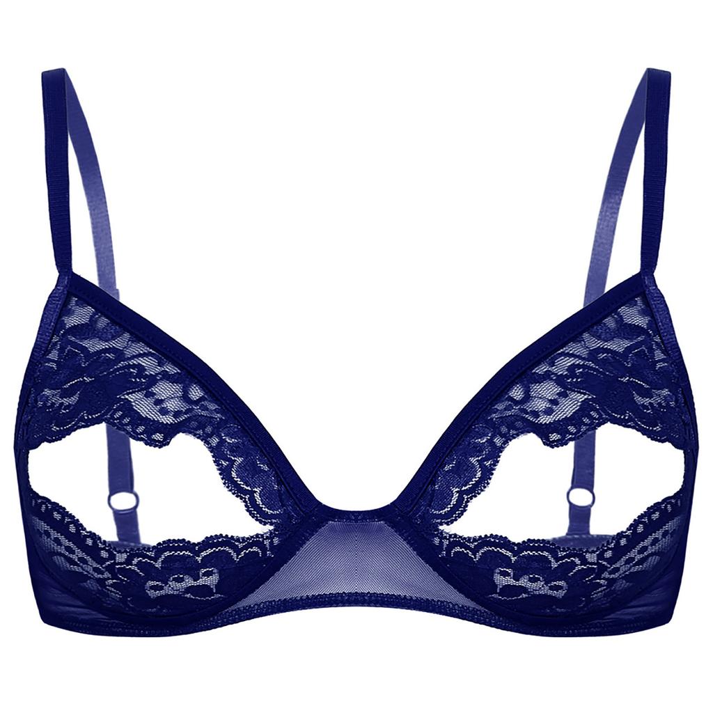 S-5XL Бюстгальтер больших размеров для женщин Бюстгальтеры пуш-ап Женский дышащий кружевной бюстгальтер Белье
