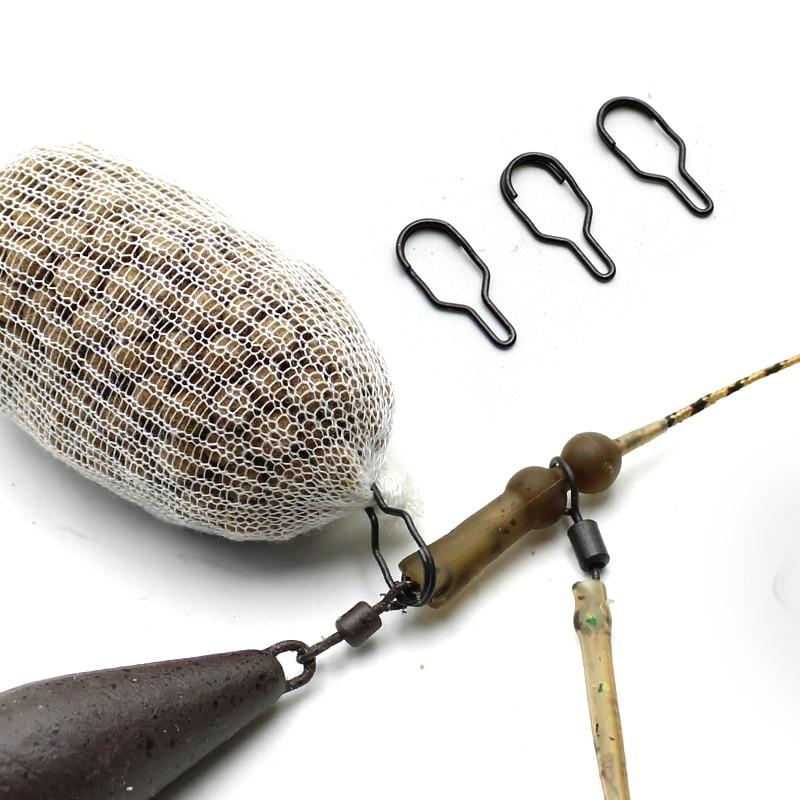 10 шт. аксессуары для ловли карпа, зажим для сумки из ПВА для карповой оснастки, инструмент для грубой подачи карпа, рыболовные снасти