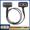 OBD II OBD2 16-контактный удлинительный кабель «папа-мама» 60 см автомобильный диагностический удлинитель шнур адаптер ELM327 считыватели OBDII код сканеры