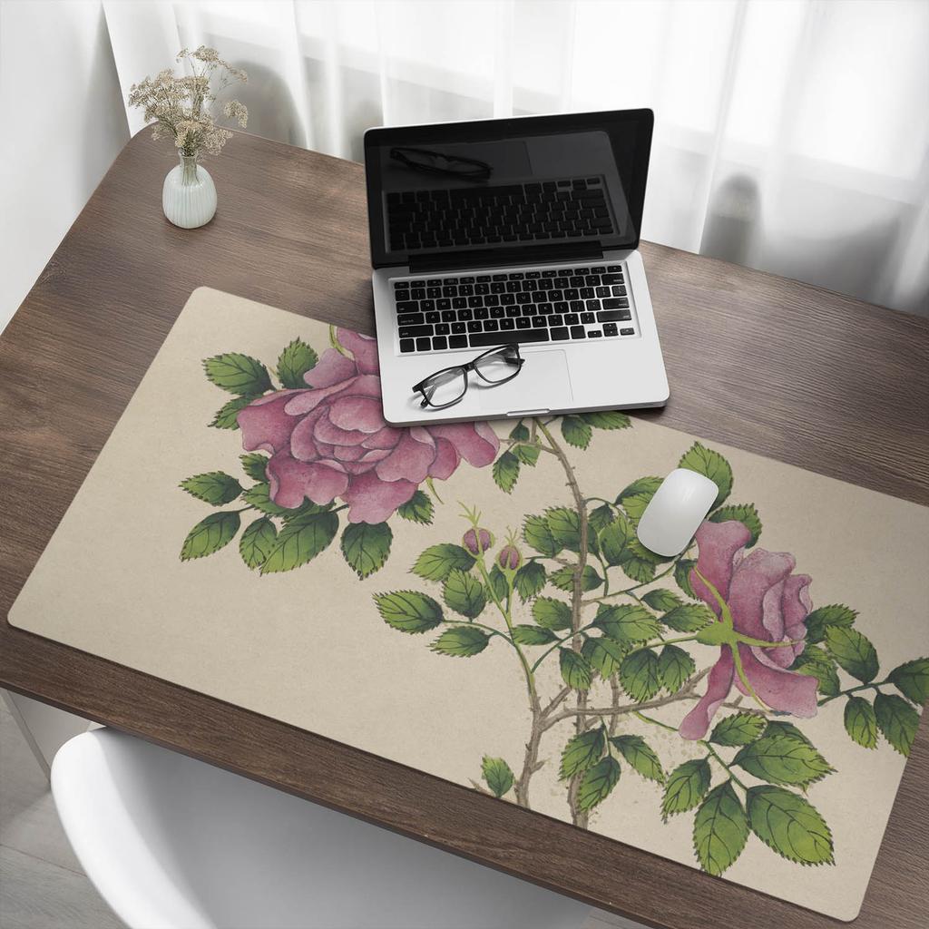 Mata Ochronna Na Blat Z Modnym Nadrukiem Różany Bukiet Retro 120X60 Cm