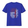 Leukemia Ribbon Fight American Flag Awareness T Shirt vintage Washed Comfortable designer clothes fashion Breathable Versatile