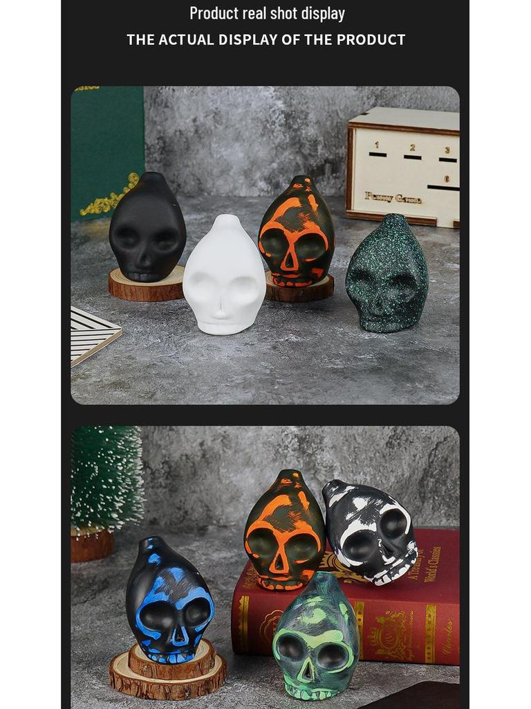 Настраиваемый ацтекский свисток смерти - Призрачный аксессуар для Хэллоуина