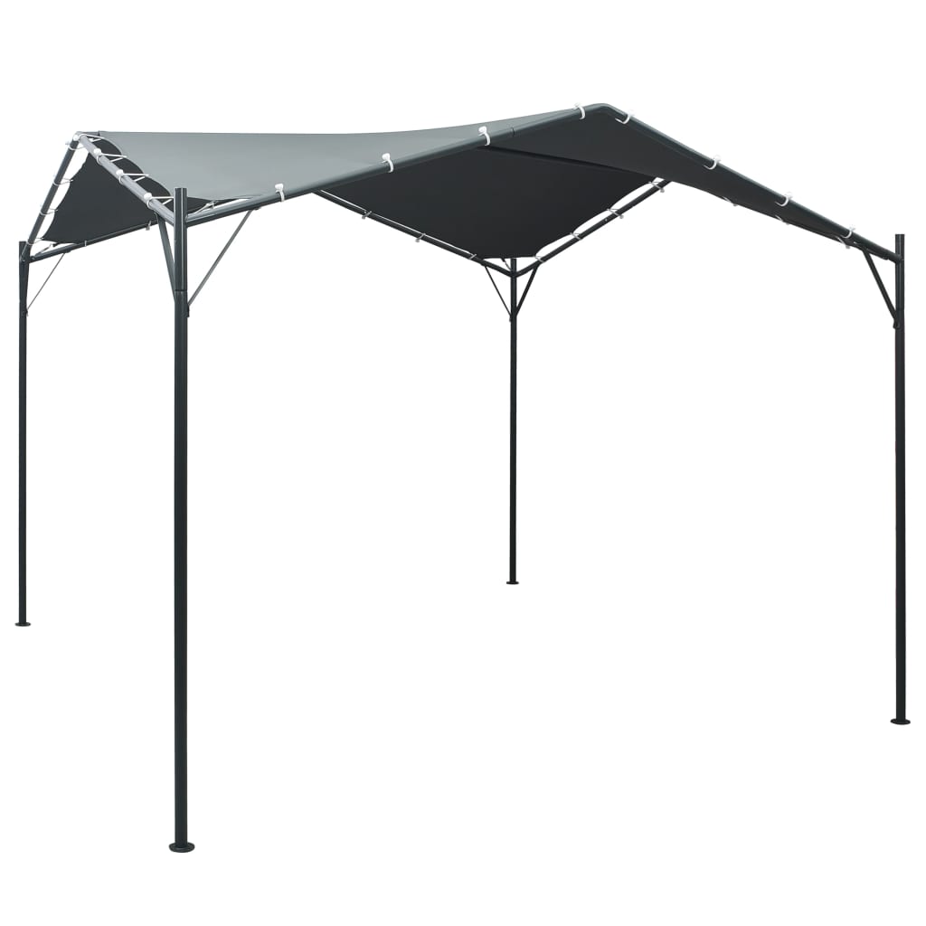 Pavilion Party Tent Canopy 3x3 m Steel Anthracite