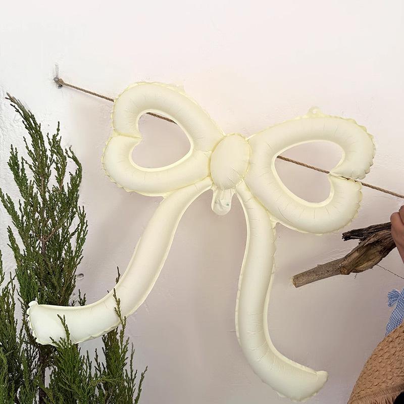 Любовь Бант Воздушный шар Украшение Сцена Оформление Высококлассный Корейский Кофейня Десертный магазин Наряжаться День рождения