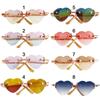 Mini Plush Doll Plush Doll Eyeglasses For 10/15cm Dolls Glasses Clothes Cute Heart Frame