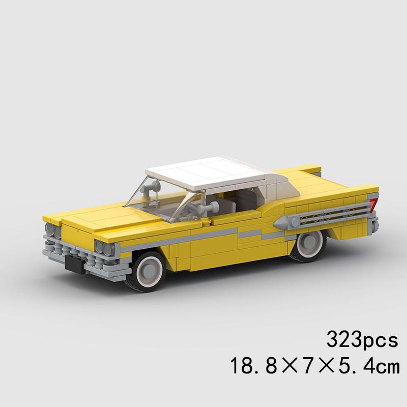 MOC Car Super Race City Speed ​​Sport Pickup Vehicle Model Building Blocks Rally Supercar Racing Bricks Christmas Gift Technical