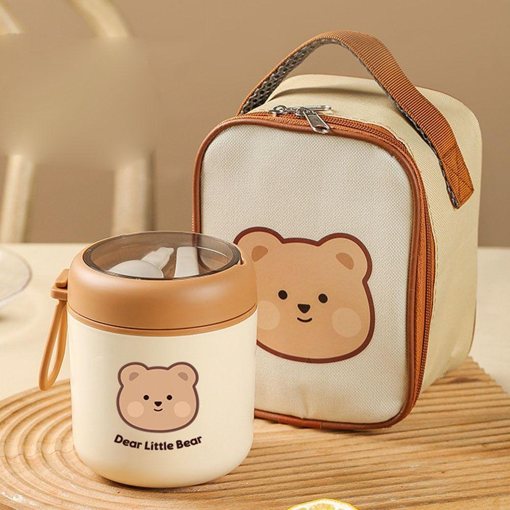 Portable Microwave Heating Thermo Tableware Lunch Box Soup Cups Breakfast Cup Vacuum Flasks