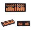 7/9/11/13/15/17 Digit Rods Standard Abacus Brown Bead Soroban Calculator Counting Tool Mathematics Beginners Caculating Toys