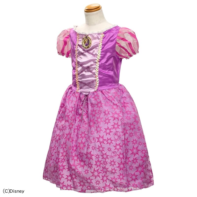 [Takara Tomy] [Оригинальный продукт, продаваемый внутри страны] Дисней принцесса Блестящее модное платье Рапунцель 100см-110см
