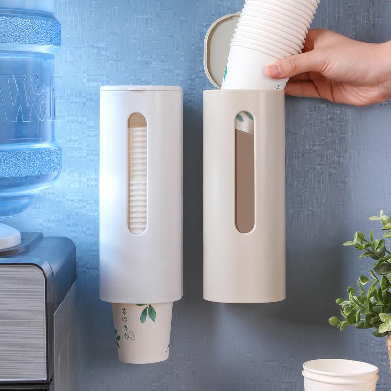 1pc Paper Cup Extractor Easy Disposable Cup Rack for Home Office and Kitchen Water Cup Dispenser