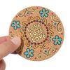 Placemats Tea Coasters Non-slip Wooden Cup Mat Anti-hot Heat Pad Heat Resistant Cork Coasters