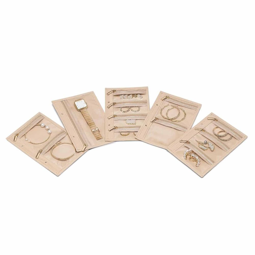 Transparent Velvet Jewelry Packing Bag Bracelet Rings Jewelry Storage Case Outdoors