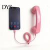 Type-C Landline Telephone Handset Vintage Receiver for Cell Phone, 3.5mm Wired Universal Retro Phone Handset, Smartphone Handheld